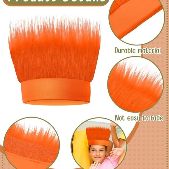 Costume Hairy Headbands 6 Pack Funny Party Accessories for Women Men